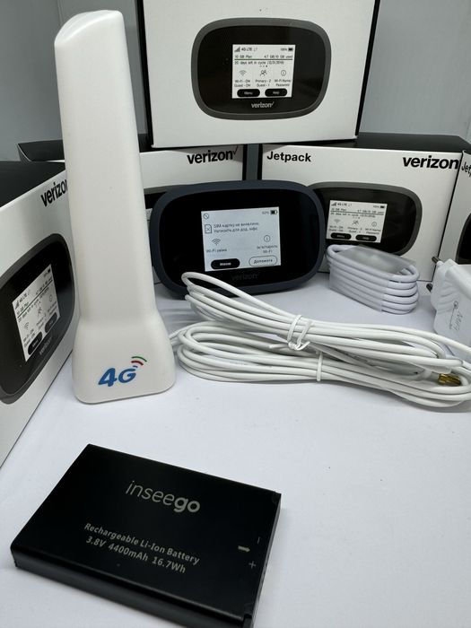 Комплект Роутер 8800L+Антена 29dBI•WiFi 3G/4G LTE Verizon Novatel MiFi