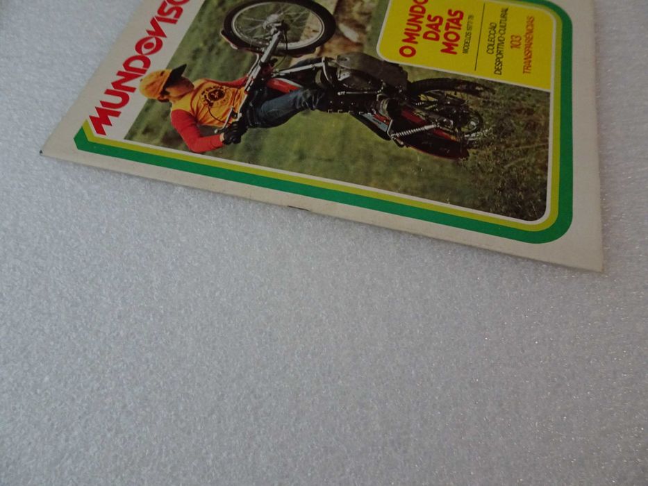 Caderneta de cromos vazia Disvenda - Mundovisor 2 O Mundo das Motas