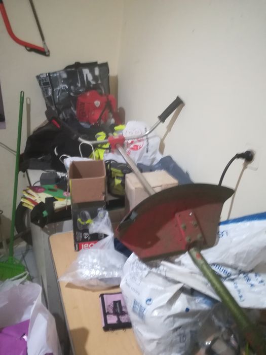 Faço limpeza de ternos e jardins e pintura de casas e acabamentos e outros serviços