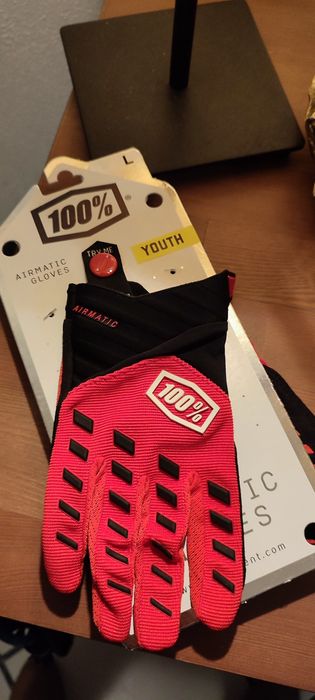 Luvas motocross 100% criança L