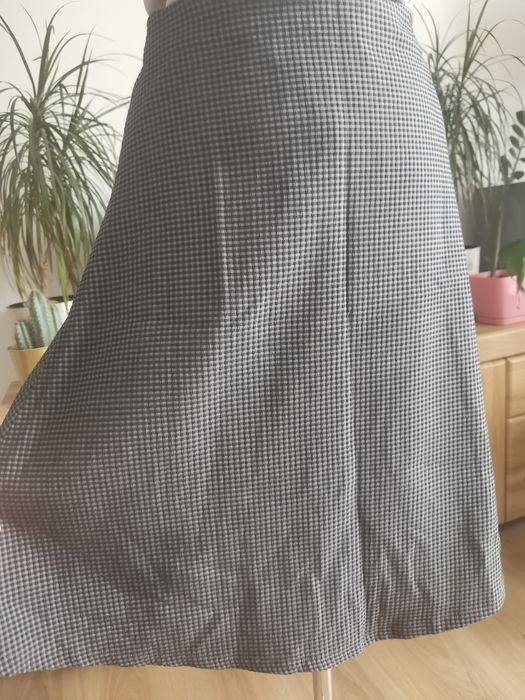 Szara midi spódnica Pull&Bear