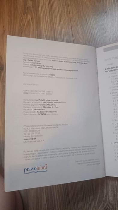 Organizacja imprez i usług turystycznych tom V podręcznik do turystyki