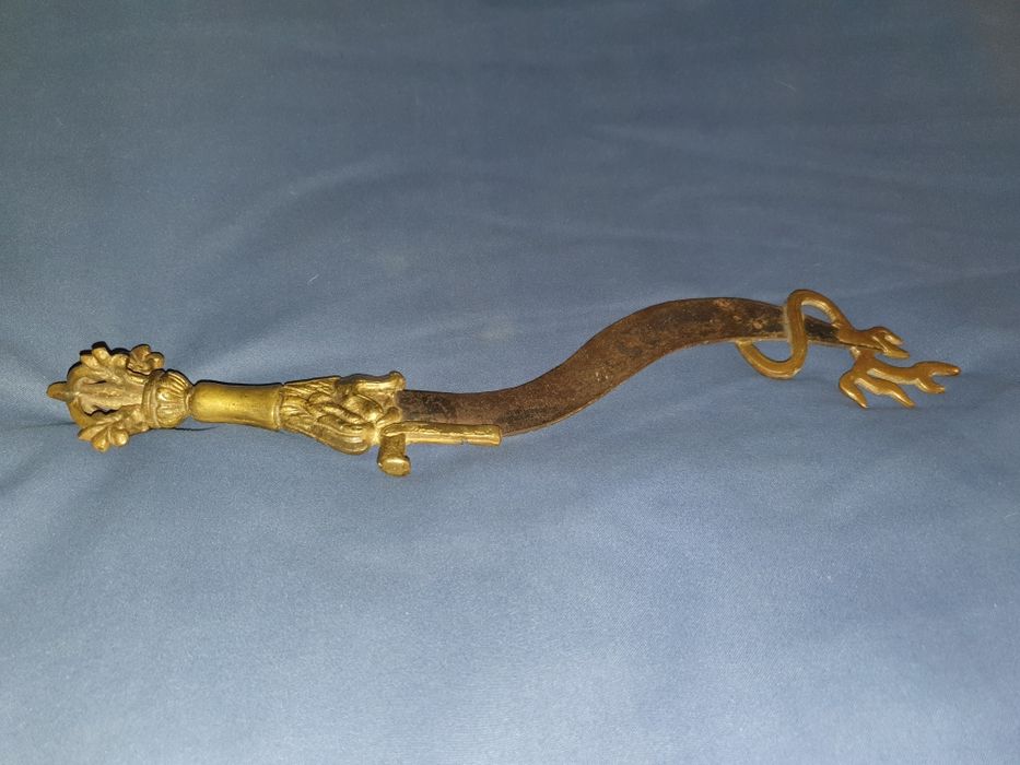 Miecz sztylet kindżał ognisty buddyjski ceremonialny Dorie Varja Tybet