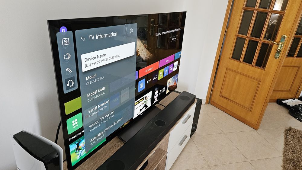 LG OLED55C24LA 2022 (estado como novo)