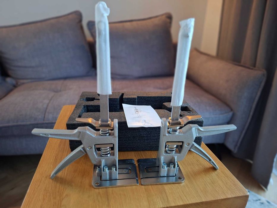 2x Podnośnik ręczny Jack Tool ze skalą – MaxAwe | 240 kg