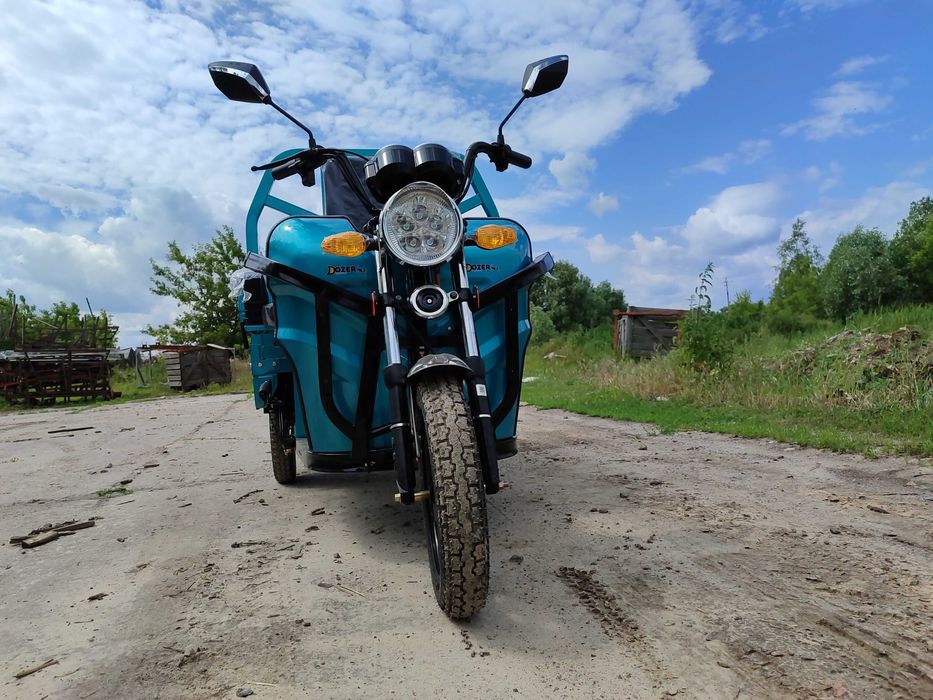 Трицикл электрический Дозер 800 Ватт доставляем к дому