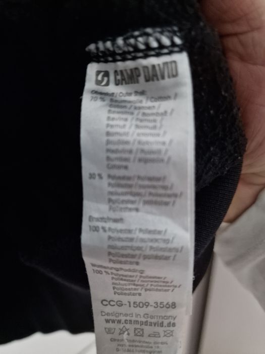Bluza gruba Camp David XL-2xl