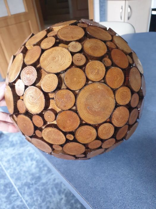 Misa dekoracyjna z drewna