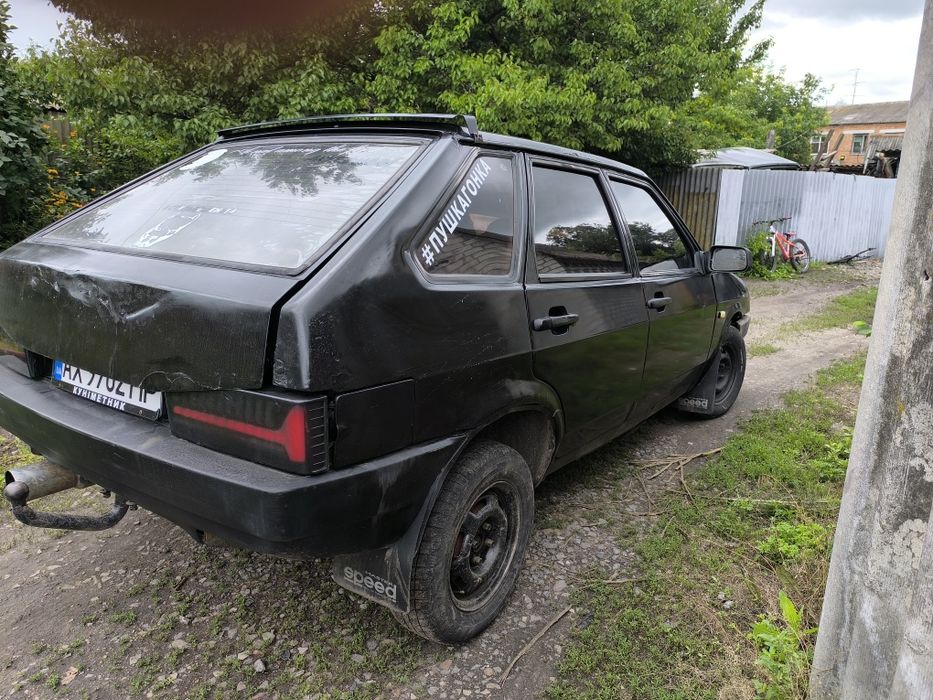 Ваз 2109 черная молния