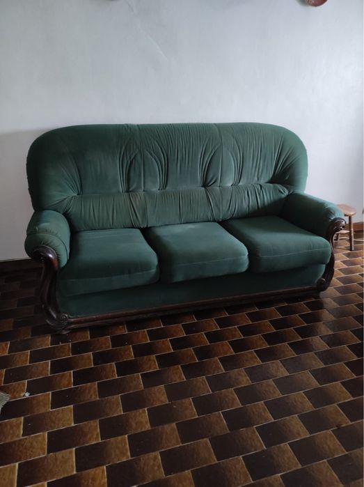 Sofás em pele nobuck