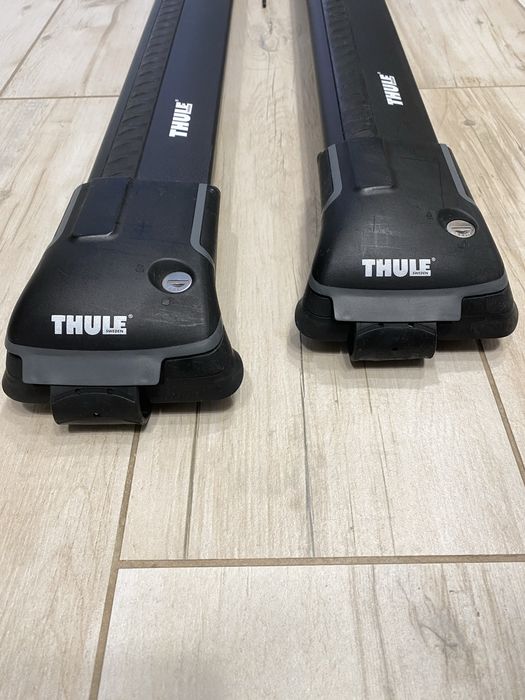 Thule wingbar edge 9584 black  Vw b6 b7 Skoda  Audi A4  Volvo xc90