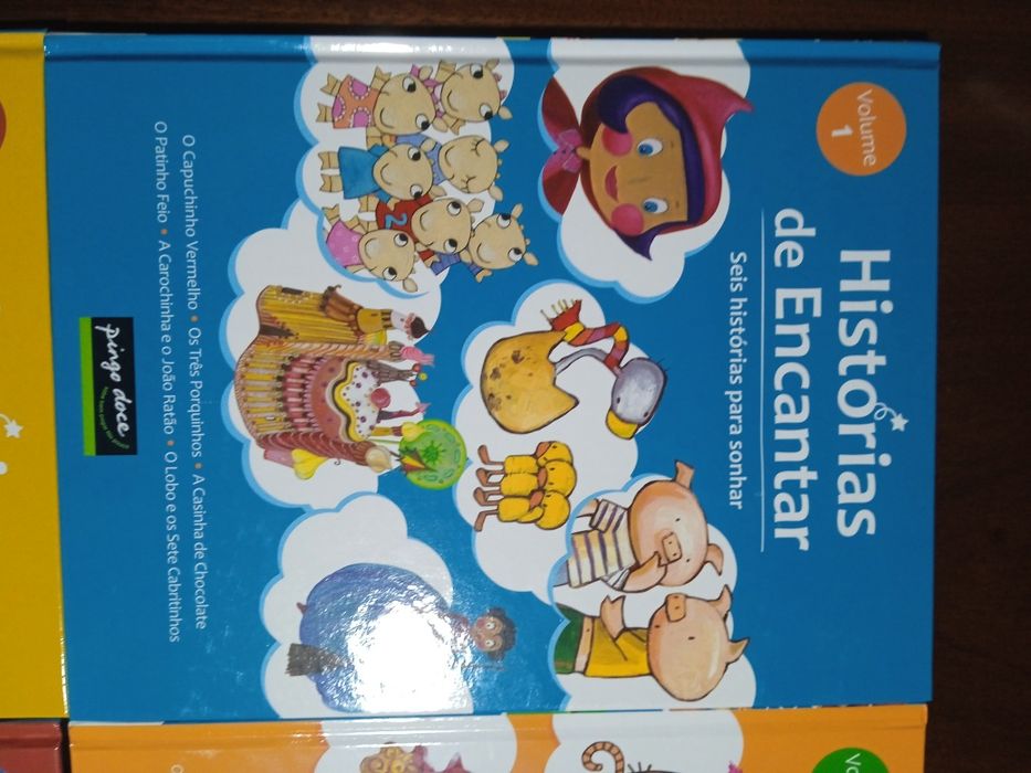 6 livros de histórias infantis