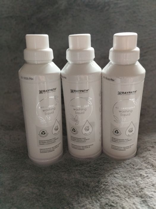 3x 500ml Płyn do prania do białych i jasnych ubrań Raypath