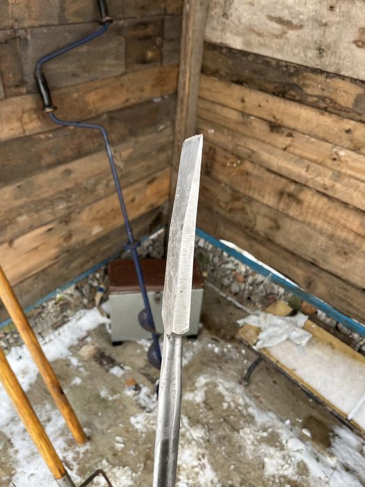 Комплект зимової риболовлі Рибацький ящик, пешня, льодобур, мотильниця