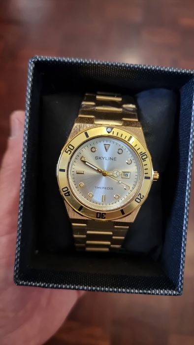 Relógio Skyline Timepieces Dourado