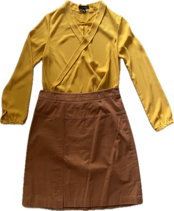 Spódnica karmelowa  Esprit 40