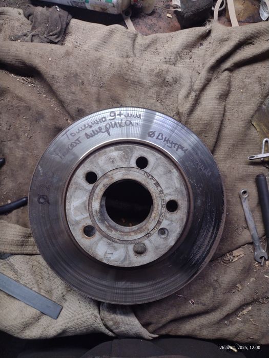 Диски тормозные задние Пассат SEL USA