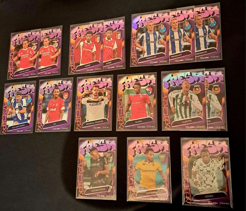 Cartas futebol Ídolos