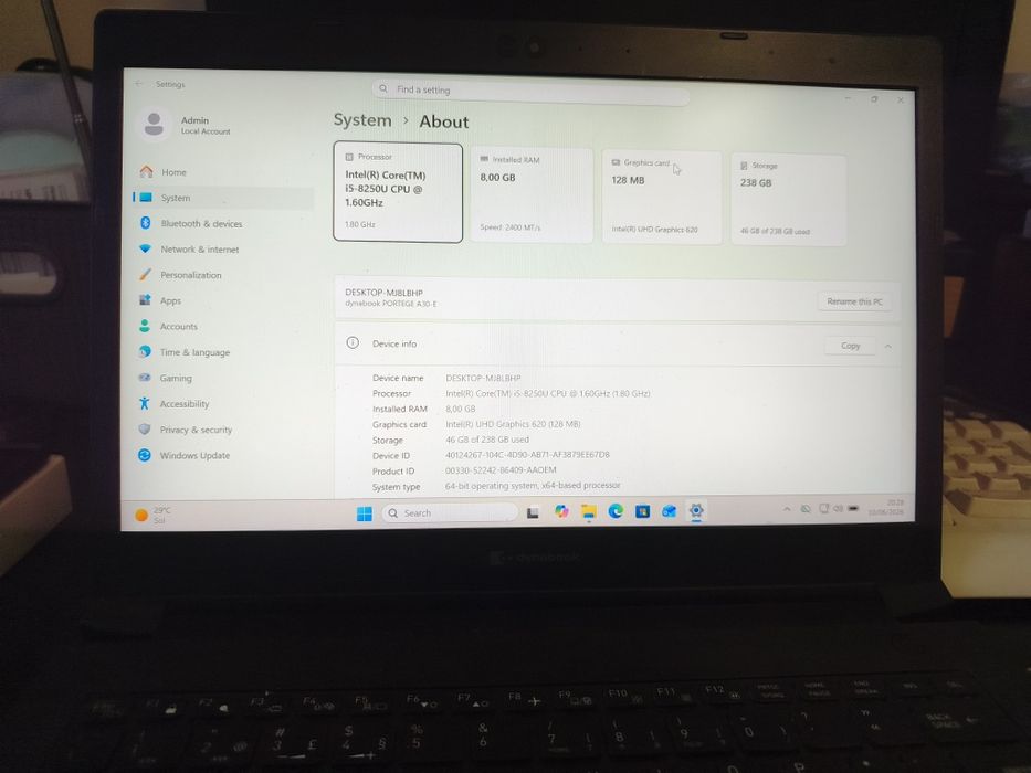 Dynabook Protege A30-E