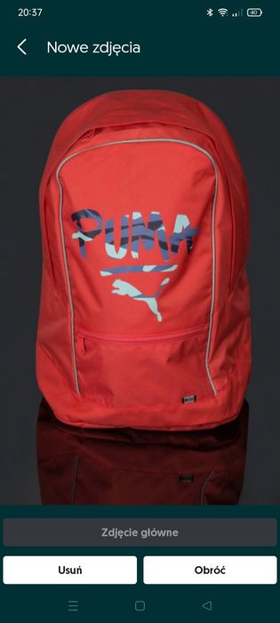 Plecak szkolny różowy