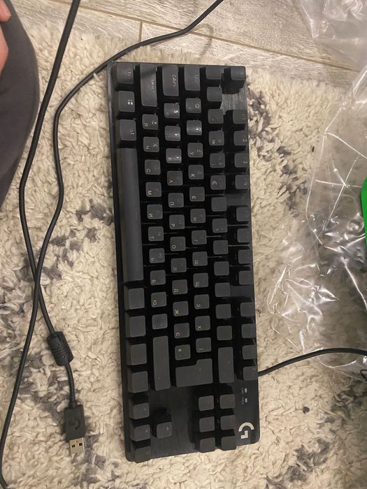 Клавіатура дротова Logitech G413 TKL SE Mechanical Tactile Switch USB