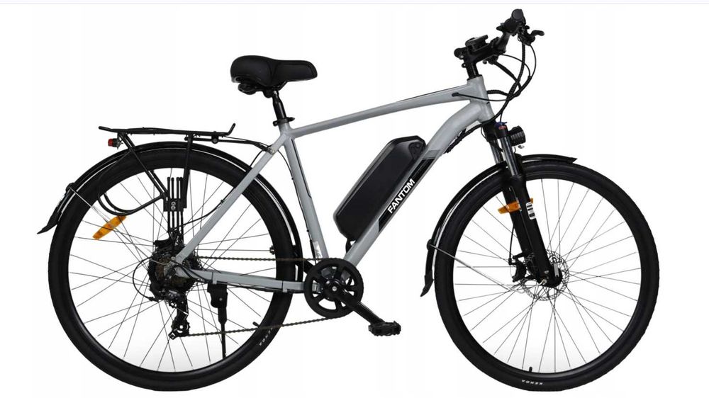 ROWER ELEKTRYCZNY Fantom GX-5000 Męski 28 Trekkingowy  60-70km Shimano