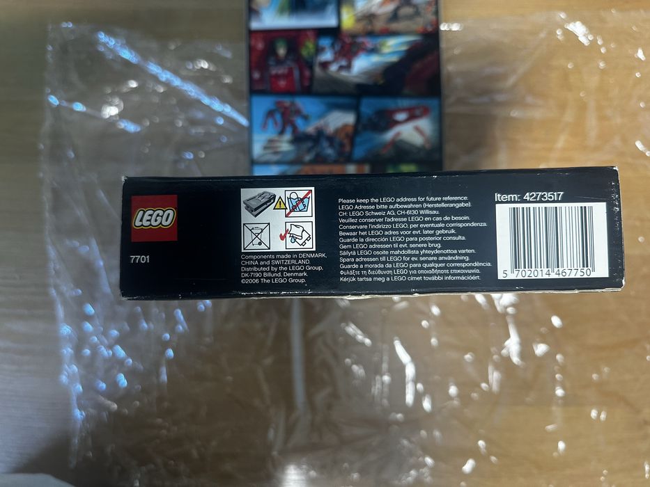 7701 LEGO Exo-Force Grand Titan MISB 2006 unikat, rarytas, jedyny w Polsce
