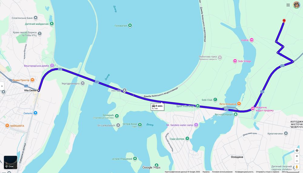 Хотянівка 9.36 сот. Будівництво, 600м до води - канал та озеро, Фора та бані. Одна з найкращих локації у місцевості!