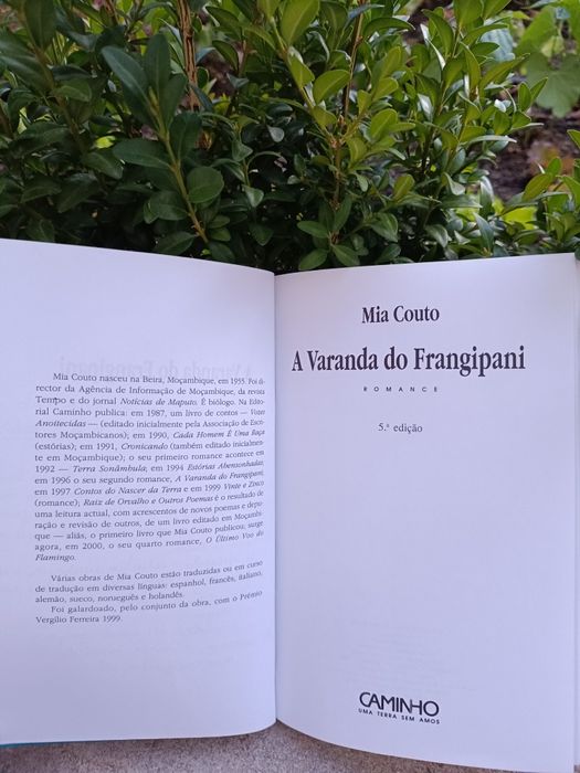 A Varanda do Frangipani, Mia Couto