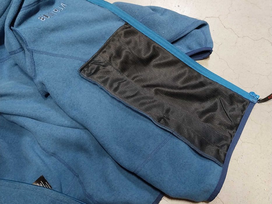 Bluza męska Alpinus Polarowa Barbiano Niebieska S (693-067) Przecena