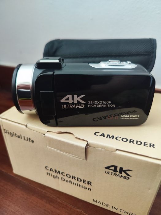 Máquina de Filmar 4K Ultra HD