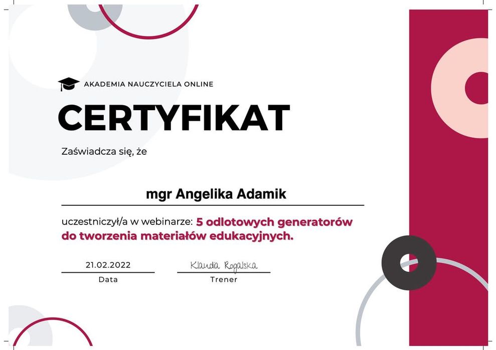 JĘZYK ANGIELSKI - KOREPETYCJE, przygotowanie do matury i egzaminu ósmoklasisty