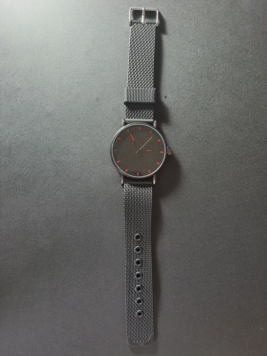 Kit relógio, colar, anel e pulseira