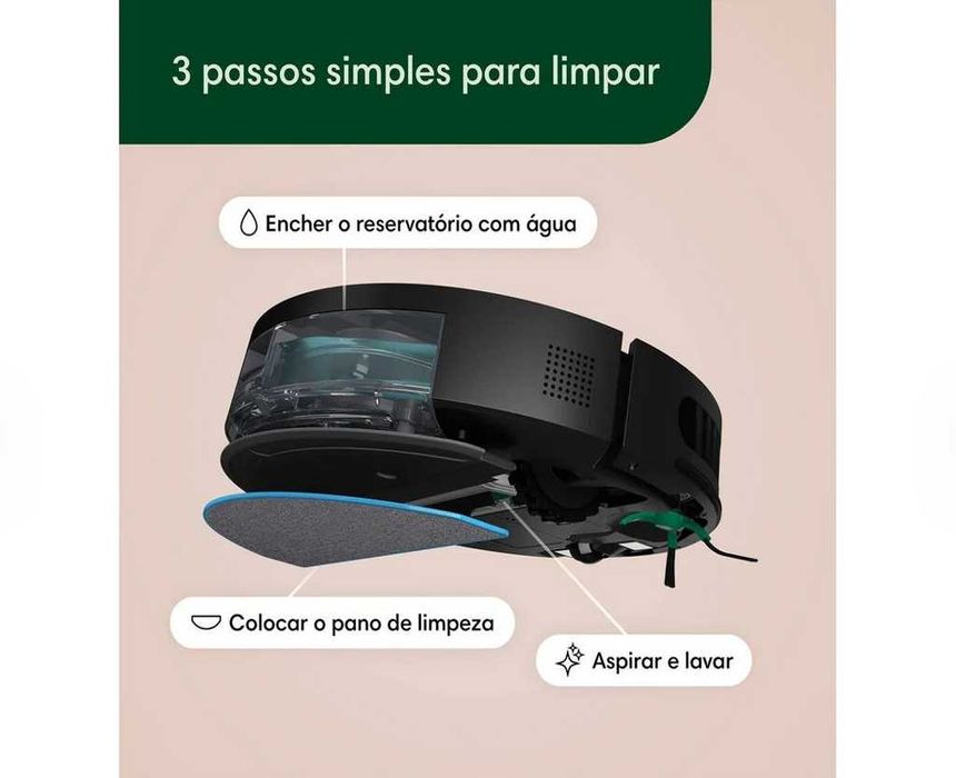 Aspirador Robô IROBOT Combo Roomba 2