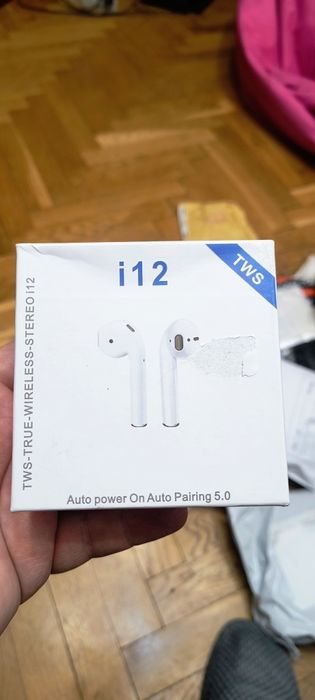 Бездротові навушники i12 TWS