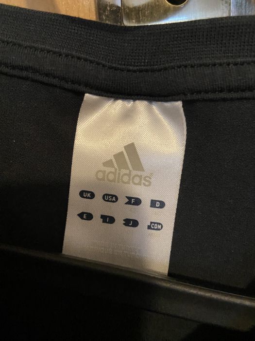 Czarna Koszulka Adidas