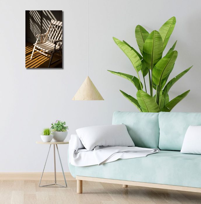 Obraz 30x50cm Krzesło w Cieniu