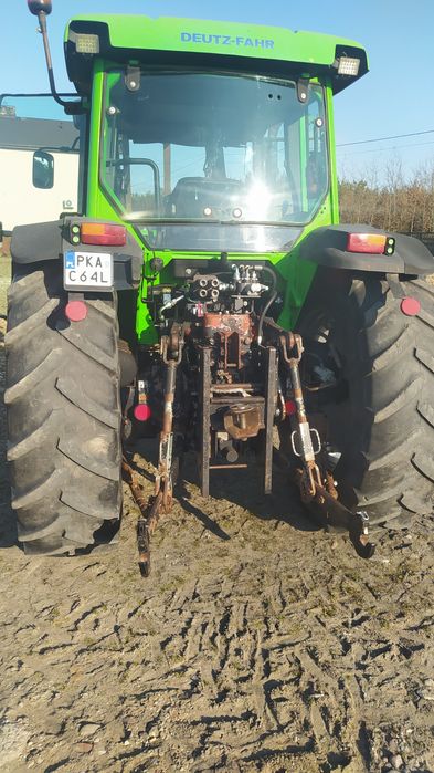 Deutz fahr agroplus 100 z ładowaczem i osprzętem