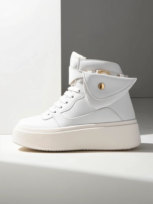 4 KOLORY 36 37 38 Sneakersy 39 40 41 za kostkę na platformie kieszonka