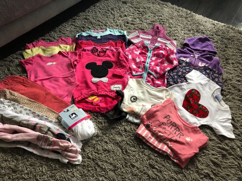 Paka ubrań dziewczęcych rozmiar 86