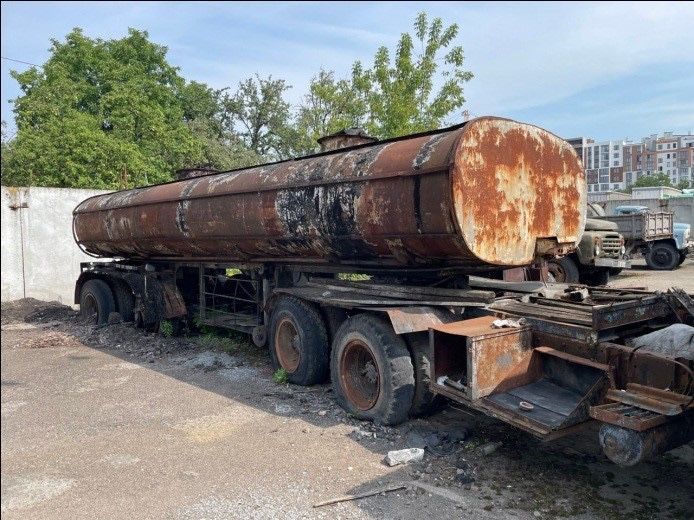 Автоцистерна велика,  цистерна, резервуар, 18,5 кубів,  (бітумовоз)