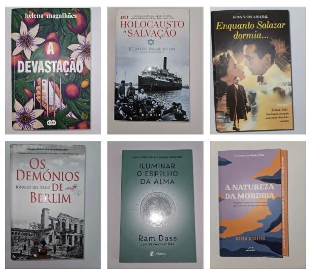 Livros diversos 3€ cada