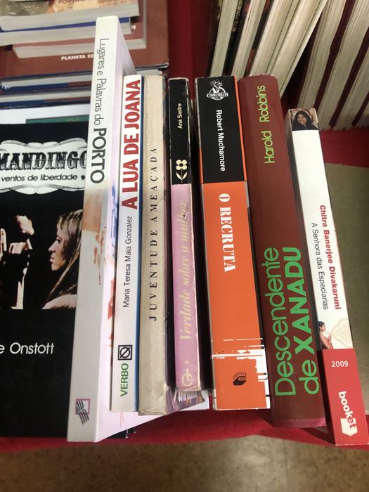 Various books for clearing out