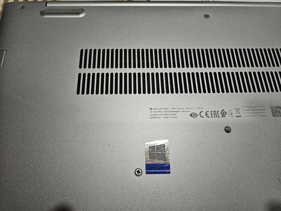 HP ProBook 450 G6 – i7 8565U / 8GB / 256SSD