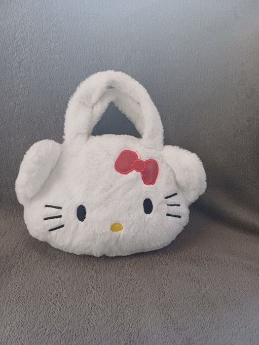 Biala torebka Hello kitty
