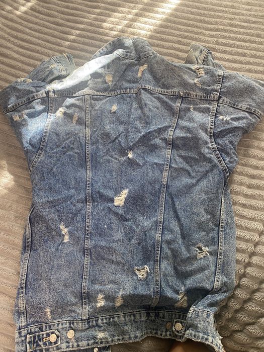 Джинсовка ZARA подовжена , розмір 26