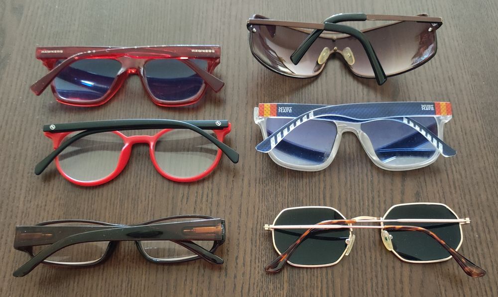 Lote de óculos sol e ver