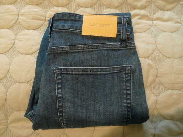 Lacoste spodnie jeansowe