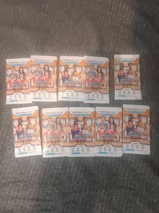 Topps match attax 2025-2026 Extra zestaw 10 saszetek promo