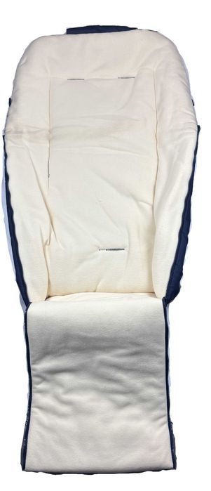 Nowy Granatowy śpiworek z polarem długość 86cm